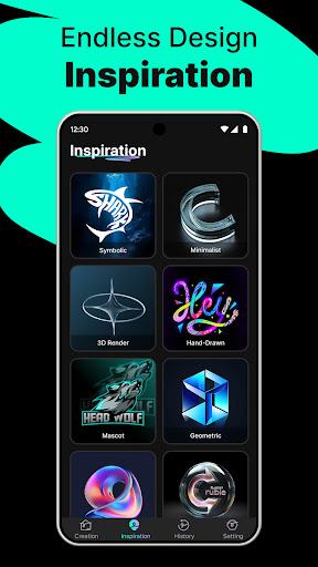Logo Maker - AI Art Design ekran görüntüsü