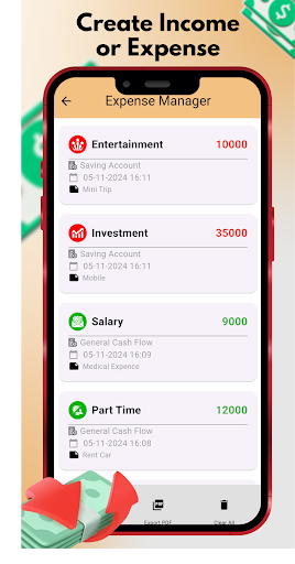 My Expense Manager and Tracker ekran görüntüsü