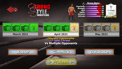 Wrestling Empire ekran görüntüsü