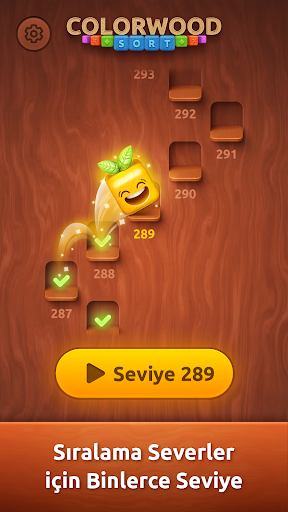Colorwood Sort: Sıralama Oyunu ekran görüntüsü
