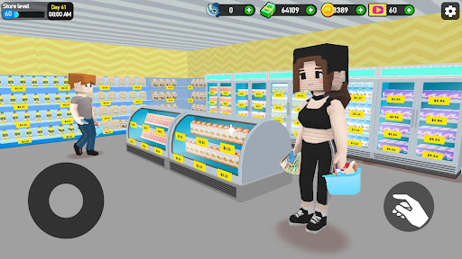 Blocky Supermarket Simulator ekran görüntüsü
