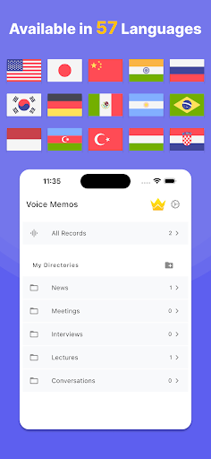 Speech to Text Transcribe + ai ekran görüntüsü