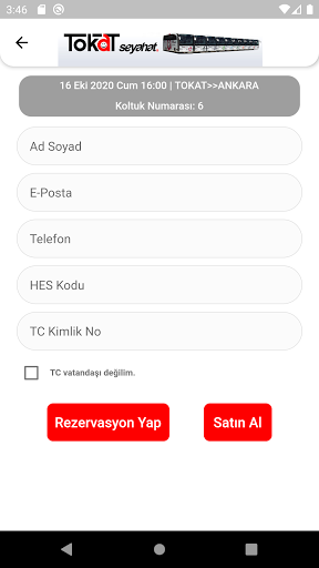 Tokat Seyahat ekran görüntüsü