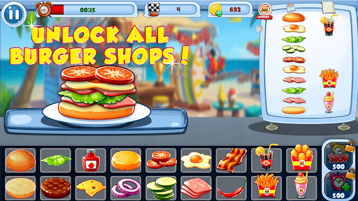 Burger Shop: My Cooking Games ekran görüntüsü