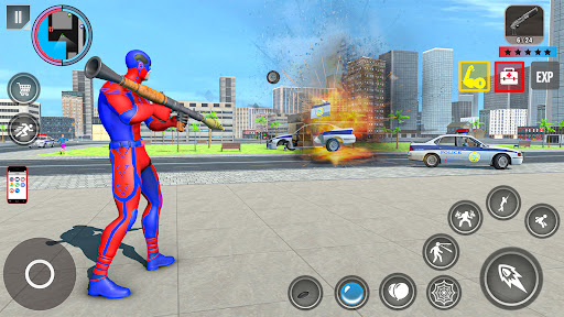 Rope Action City Fighting Game ekran görüntüsü