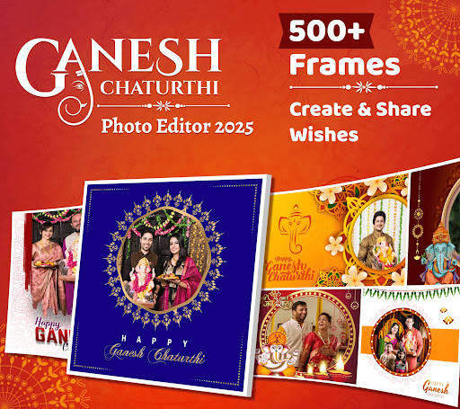 Ganesh Chaturthi Photo Editor ekran görüntüsü