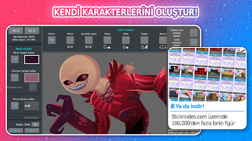 Stick Nodes - Animasyon ekran görüntüsü
