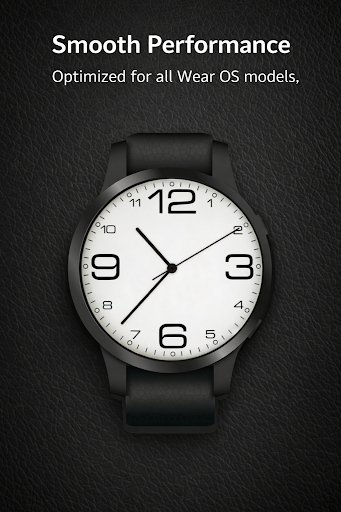 Minimal Analog Watch Face Aura ekran görüntüsü