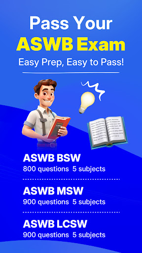ASWB Exam Test Prep 2026 ekran görüntüsü