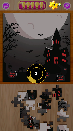 Halloween Jigsaw Puzzle ekran görüntüsü