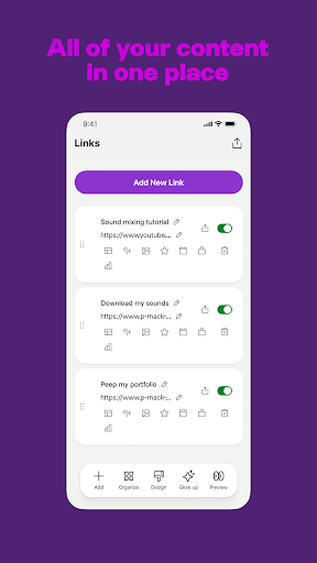 Linktree: Link in bio creator ekran görüntüsü