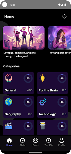 Quizly - quiz app ekran görüntüsü