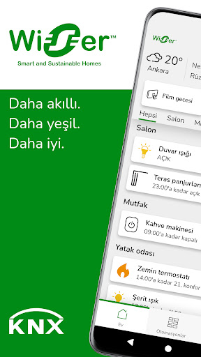 Wiser KNX ekran görüntüsü