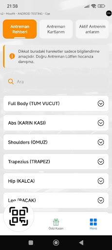 MooiFit Spor Salonları ekran görüntüsü