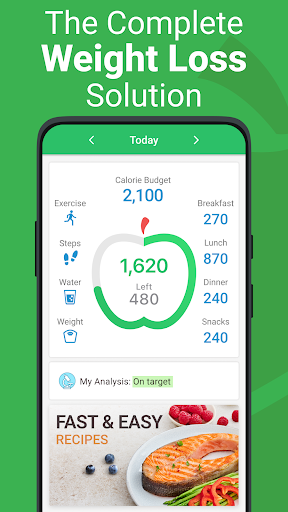 Calorie Counter - MyNetDiary ekran görüntüsü