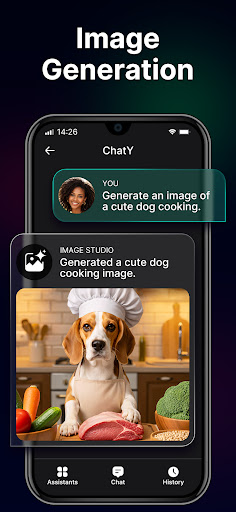ChatY - AI Chat Bot Assistant ekran görüntüsü