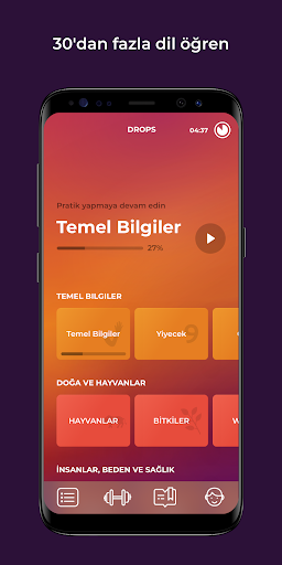 Drops: İngilizce (ABD) Öğren ekran görüntüsü