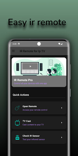 Remote for IP Tv ekran görüntüsü