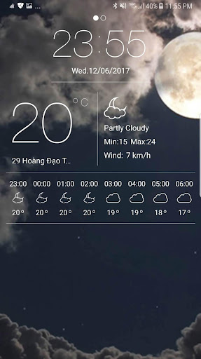 Hava durumu - hava radar ekran görüntüsü