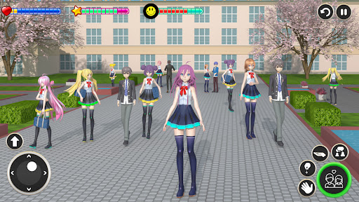High School Girl Life Sim 3D ekran görüntüsü