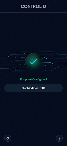 Control D Quick Setup ekran görüntüsü