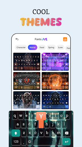 Keyboard Font Art: Metin Stili ekran görüntüsü