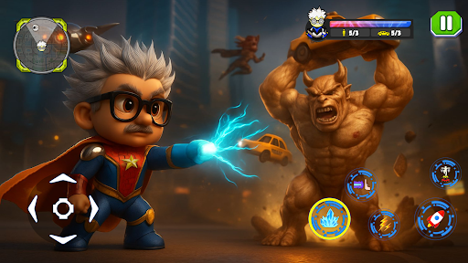 Spider Rope hero Games 3D ekran görüntüsü