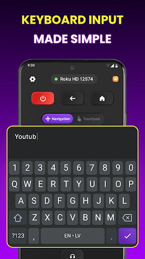 Roku Remote Control - TV Cast ekran görüntüsü
