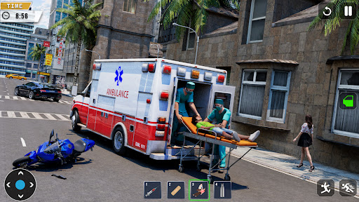ambulans araba oyunlar 3d sim ekran görüntüsü