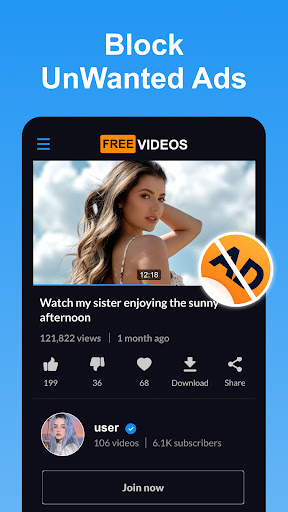 Pure Video Downloader - Player ekran görüntüsü