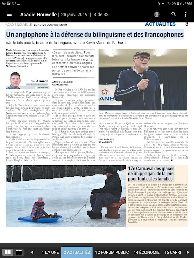 Acadie Nouvelle - Numérique ekran görüntüsü