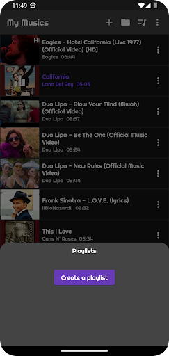 MusicaMila Müzik Çalar ekran görüntüsü