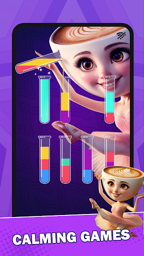 Drawing Line-Mini Puzzle games ekran görüntüsü