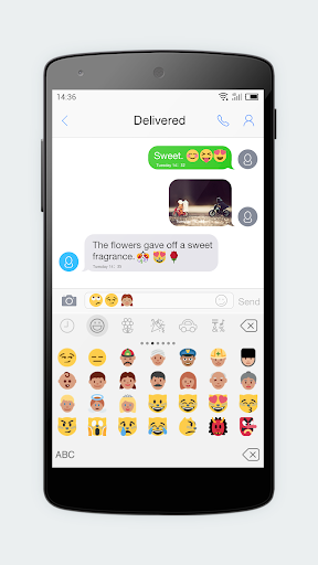 Emoji Keyboard 7 - Cute Sticke ekran görüntüsü