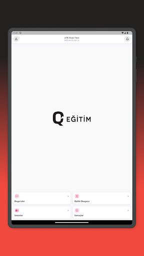 Q Eğitim ekran görüntüsü