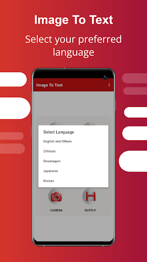 Image to Text ekran görüntüsü