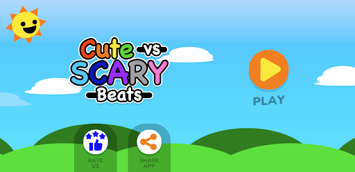 Sprunki Cute vs Scary Beats ekran görüntüsü