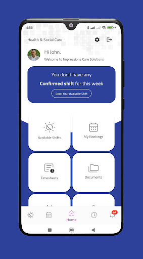 Impressions Care App ekran görüntüsü