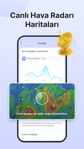 Weather Home - Radar ekran görüntüsü