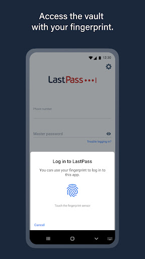 LastPass Password Manager ekran görüntüsü