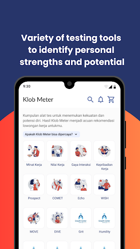 Klob: Job Search & CV Template ekran görüntüsü
