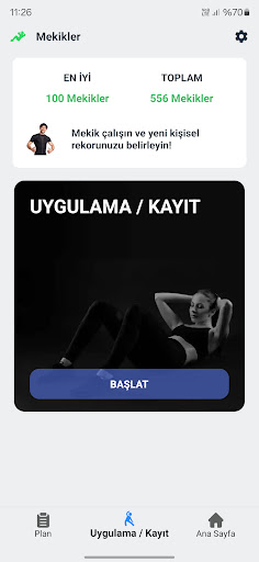 Zeopoxa Mekik, Karın Egzersizi ekran görüntüsü