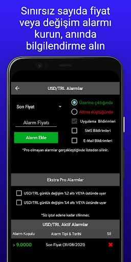 Canlı Döviz - Borsa ve Altın ekran görüntüsü