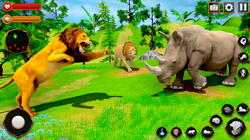 Animal Games Lion Simulator ekran görüntüsü