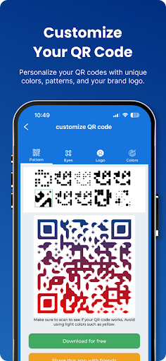 QR TIGER QR Code Generator ekran görüntüsü