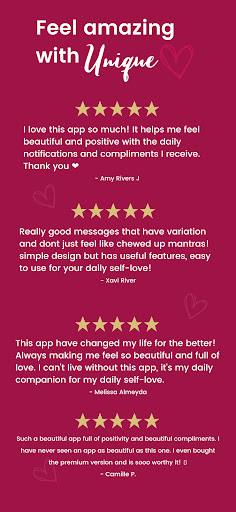 Unique - Self-love & Self-care ekran görüntüsü