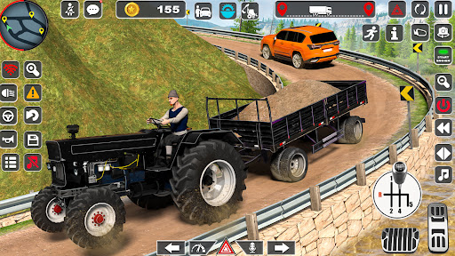 Tractor Driving Farming Games ekran görüntüsü