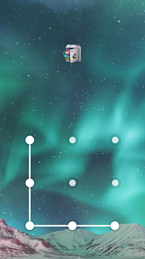 AppLock Live Theme Aurora ekran görüntüsü