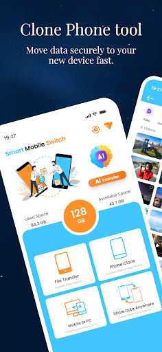 Phone Clone Tool: Switch data ekran görüntüsü