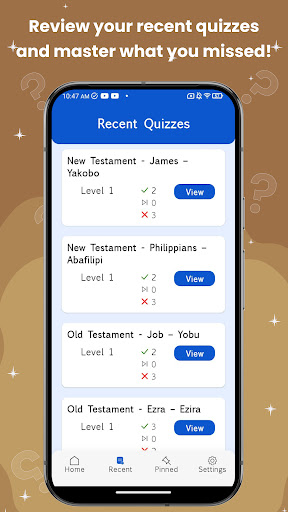 Kinyarwanda Bible Quiz ekran görüntüsü